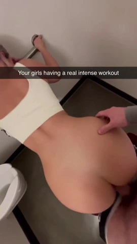 Cheating girlfriend gets fucked in public gym by me (Veessasbutt) porn video