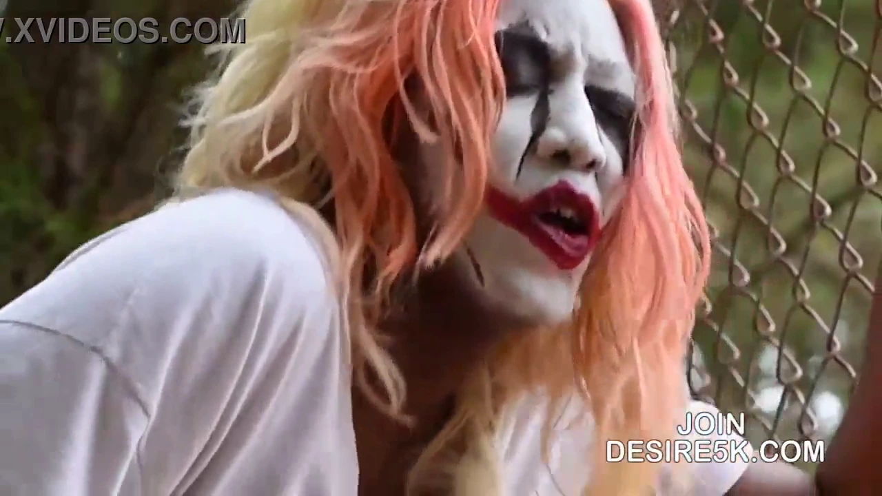 MILF Joker celebrates Halloween in steamy video porn video