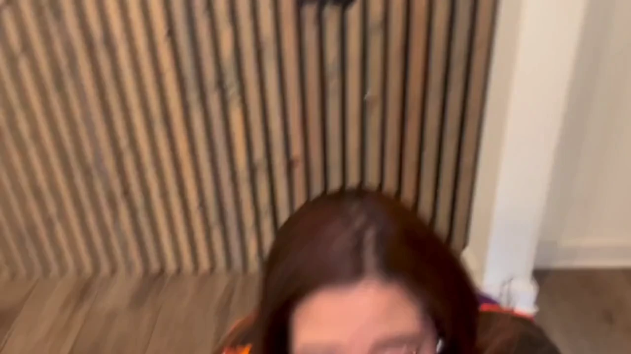 Beautiful delivery girl with huge cans gives great POV sex experience porn video